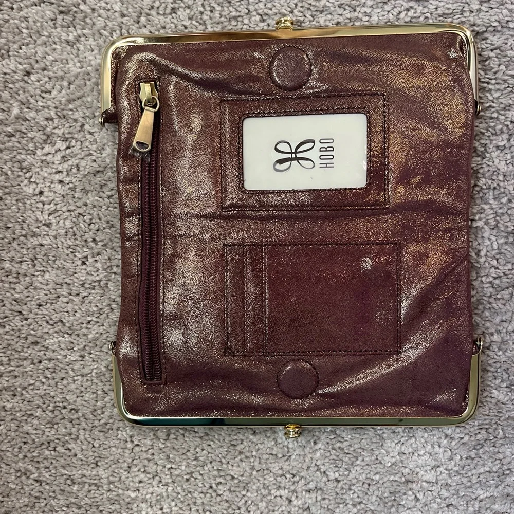HOBO Shimmering Brown Clutch - Picture 5 of 6